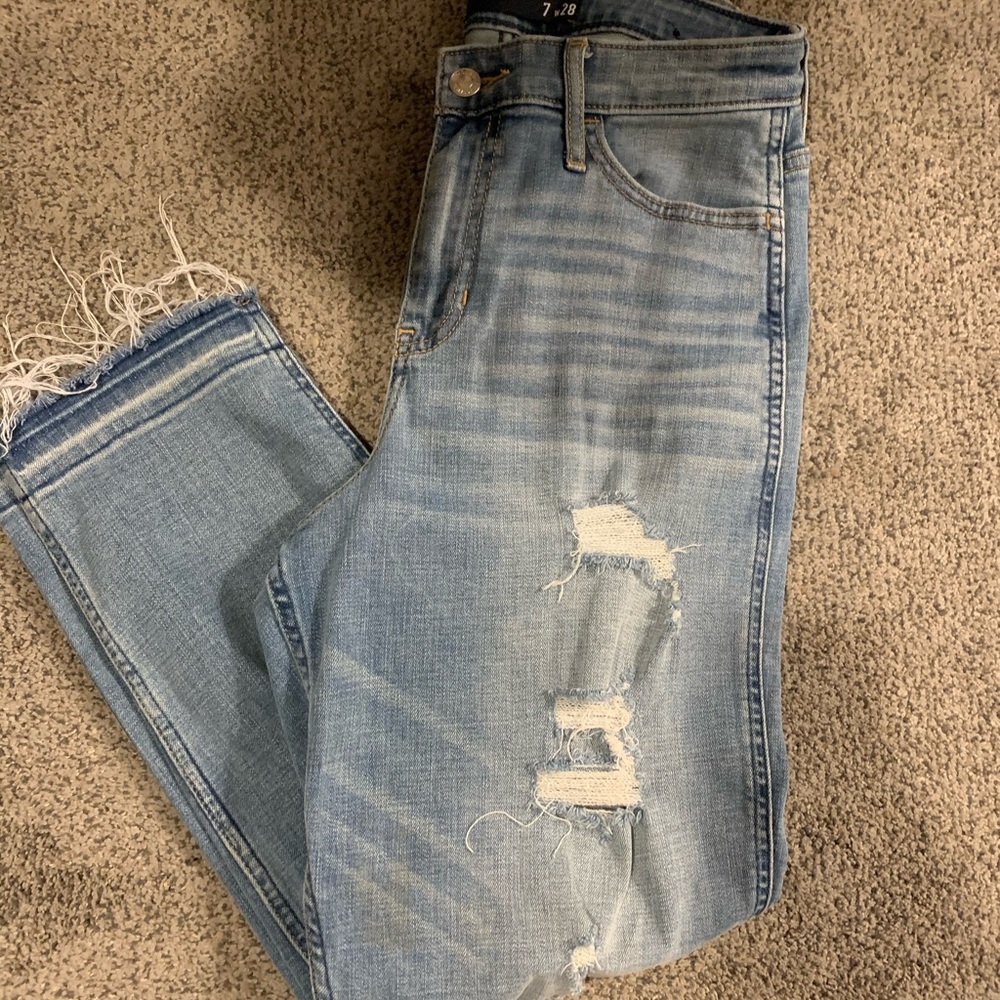 Hollister boyfriend jeans
